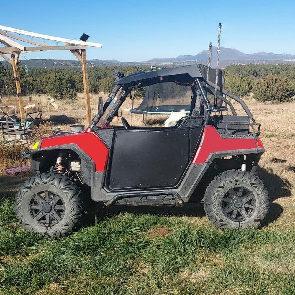 HECASA UTV Doors Compatible with 2008-2014 Polaris RZR XP 900 570 800