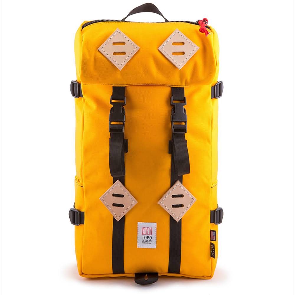 Topo Designs Klettersack - Forest/Brown Leather