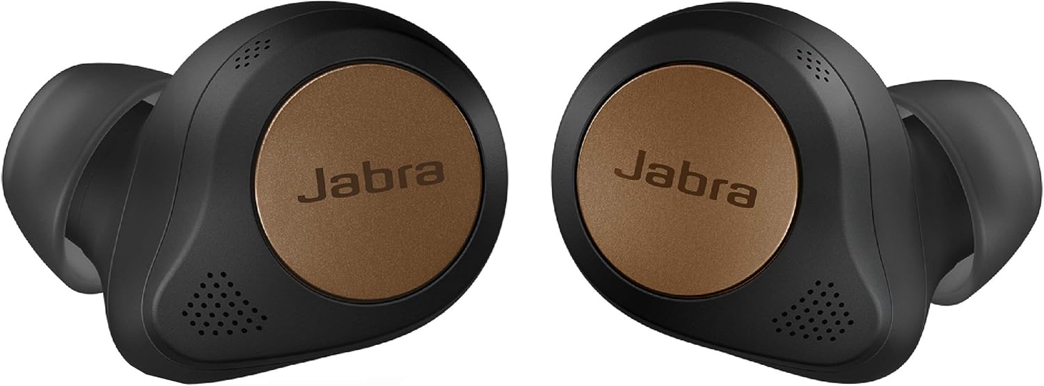 Jabra Elite 85t True Wireless Bluetooth Earbuds, Gold Beige – Advanced Noise-Cancelling Earbuds with Charging Case for Calls & Music – Wireless Earbuds with Superior Sound & Premium Comfort, 12