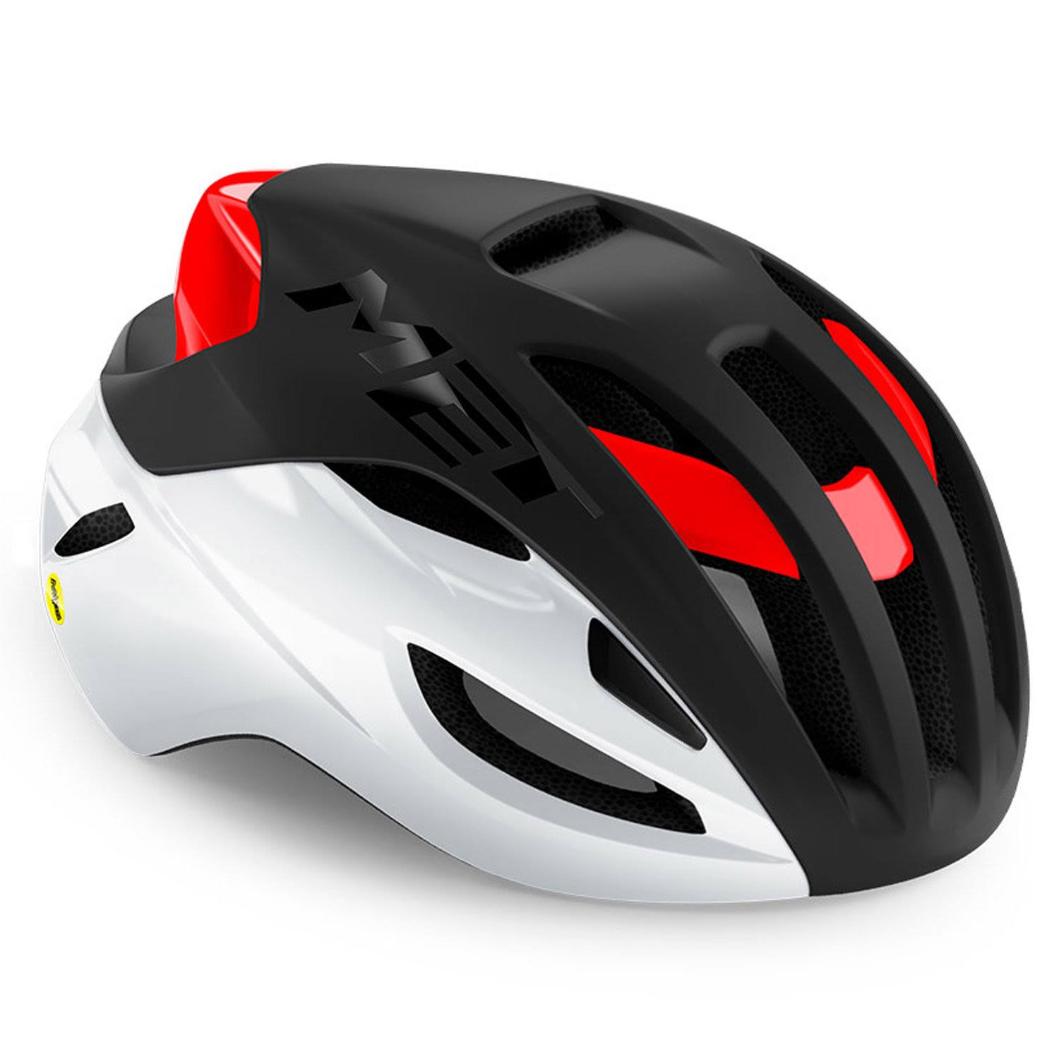 Met Rivale MIPS Helmet 2021 Black/White/Red L