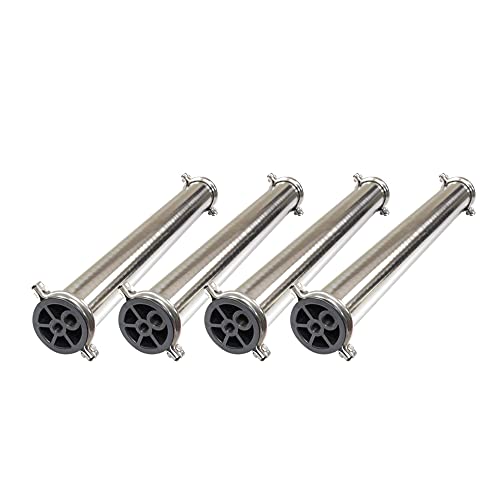 4040 Commercial Reverse Osmosis 304 Stainless Steel Pressure Vessel 4"x40" Membrane Housing