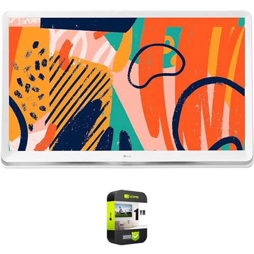 LG 27 inch Class LED Full HD Smart TV with webOS Bundle with 1 YR CPS Enhanced Protection Pack