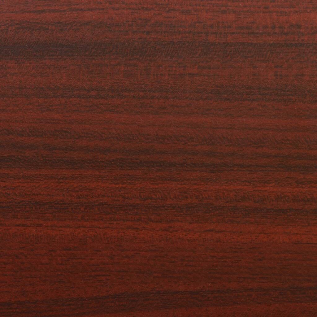 Regency Kee 42x22 Square Folding Breakroom Table- Mocha Walnut/ Black