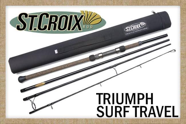 St Croix Triumph Surf Travel Spinning Rod TSF90M4