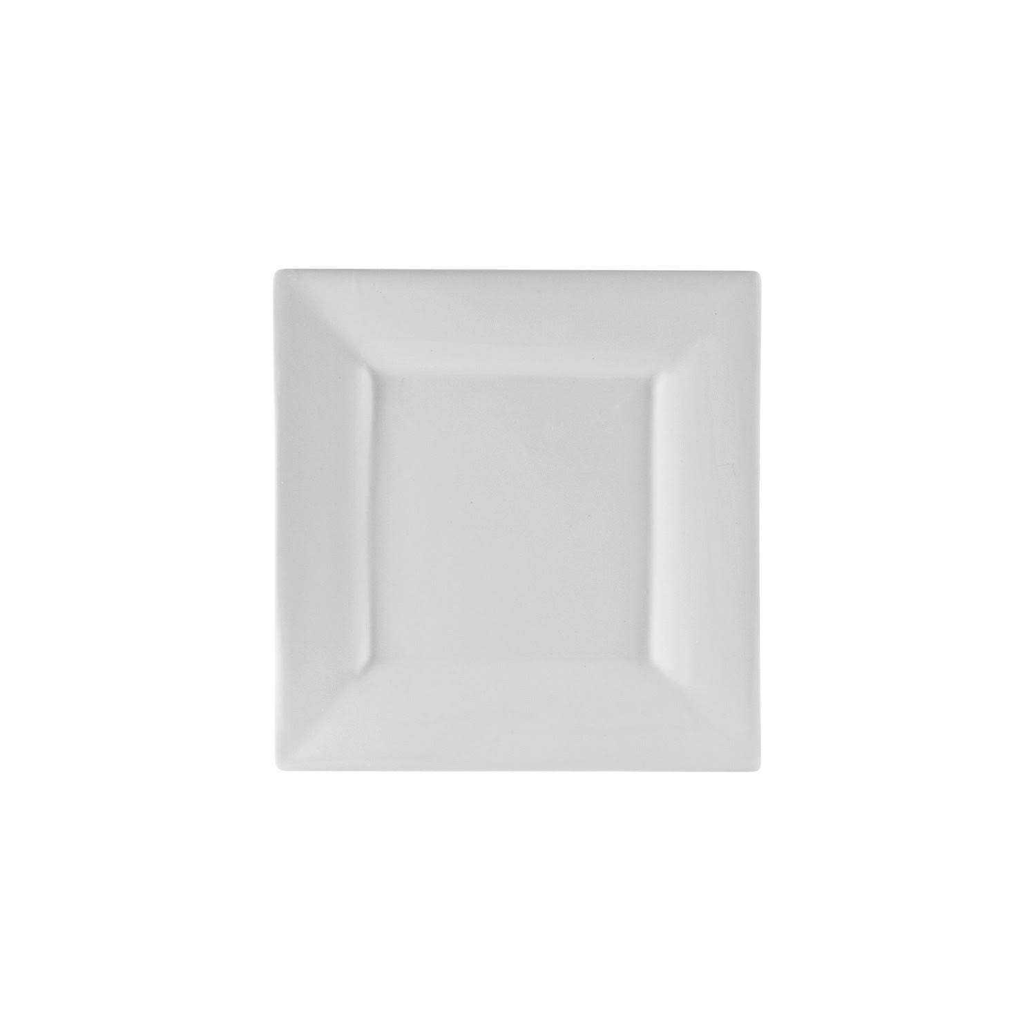 6 3/8L x 3/4H Whittier Squares Bread u0026 Butter Plate,Case of 36