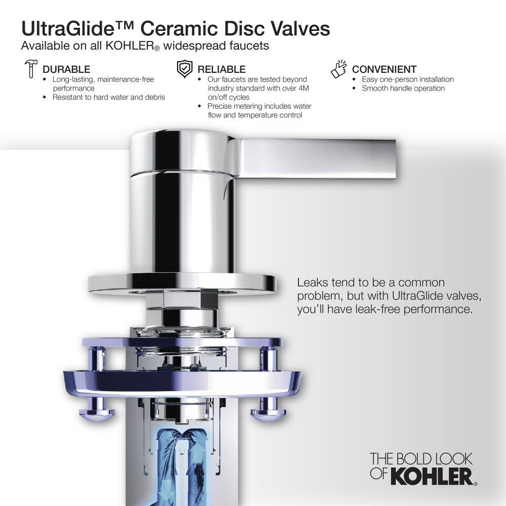 Kohler K-98068-4-2BZ Artifacts Bathroom Sink Lever Handles - Oil Rubbed Bronze
