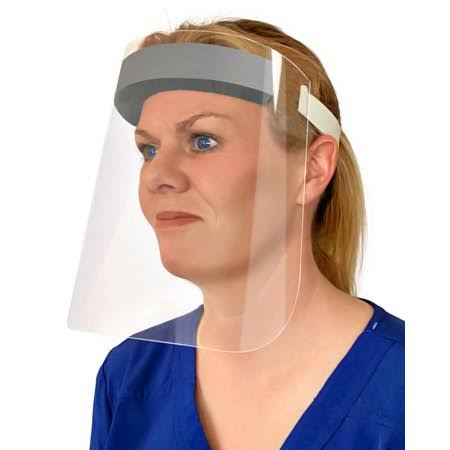 Christmas by Krebs [48 Pack] Made in The USA Safety Reusable Face Shields Full Face Protection with Anti-Fog Anti-Static and Hyp