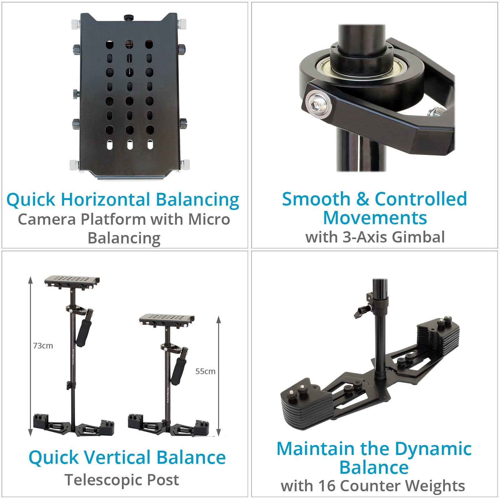 FLYCAM HD-5000 Camera Steadycam System with Comfort Arm and Vest