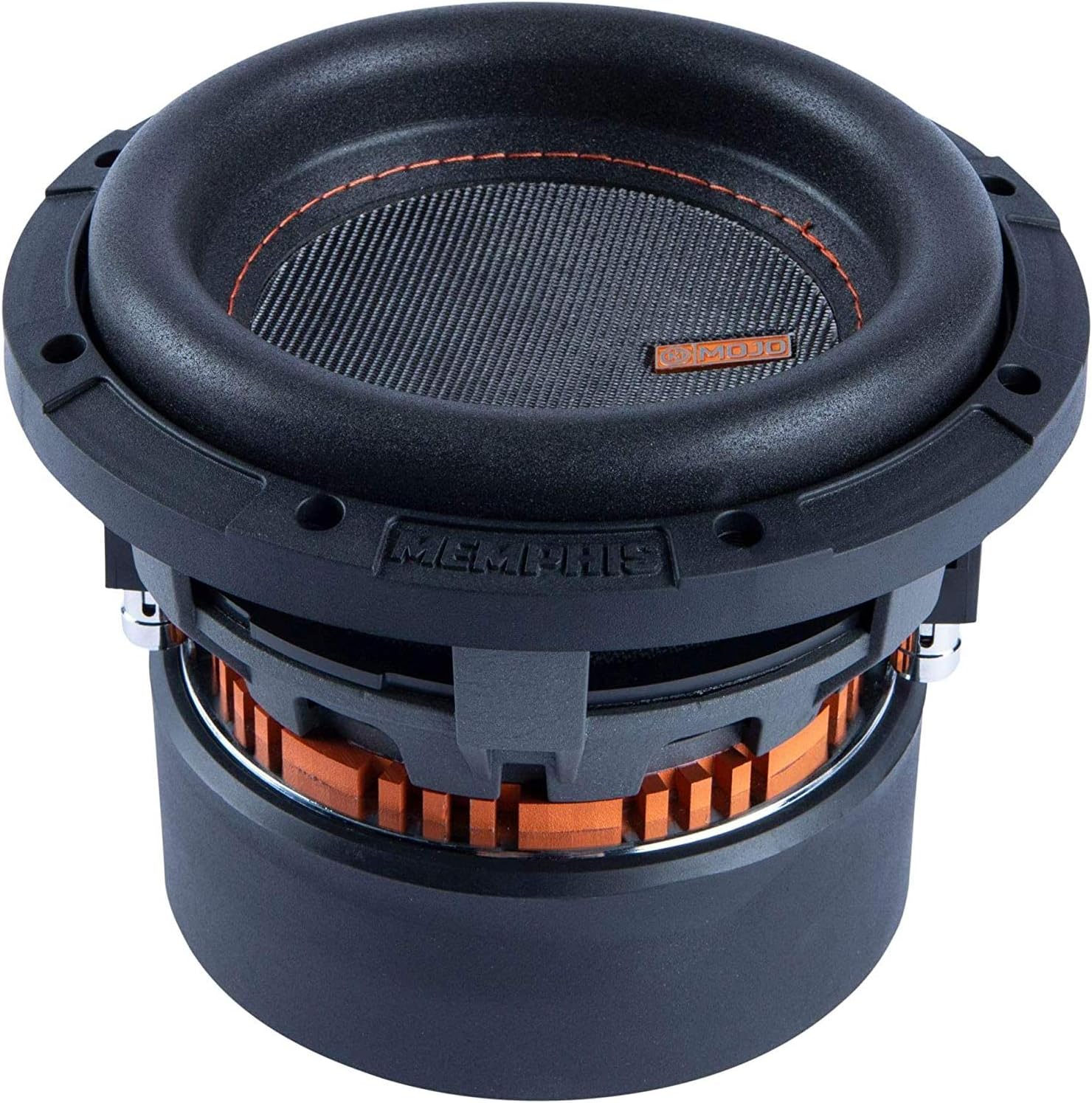 Memphis Audio MJM644 MOJO Series 6.5 Inch 700 Watt RMS 1,400 Watt Peak Dual Subwoofer Vehicle Car Audio System