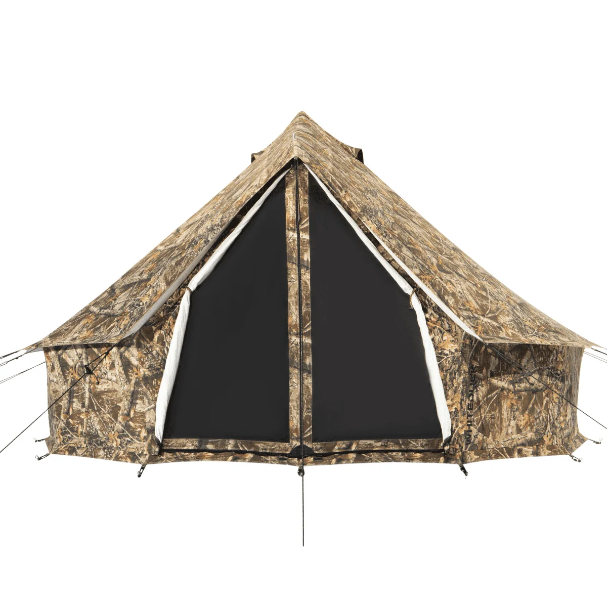 WHITEDUCK Regatta Canvas Bell Tent w/Stove Jack, Sandstone Beige, 13', Water Repellent 4-Season Camp