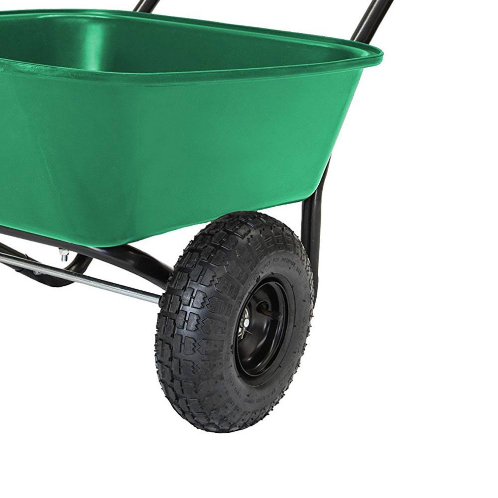 Marastar Marathon Industries Outdoor Heavy Duty Gardening Lawn Cart, Green