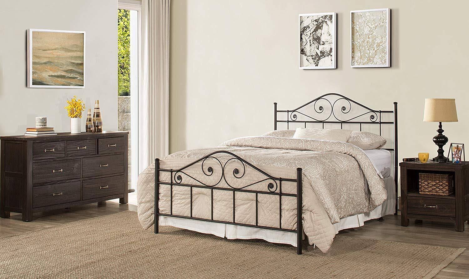Weston Home Nottingham Metal Spindle Bed