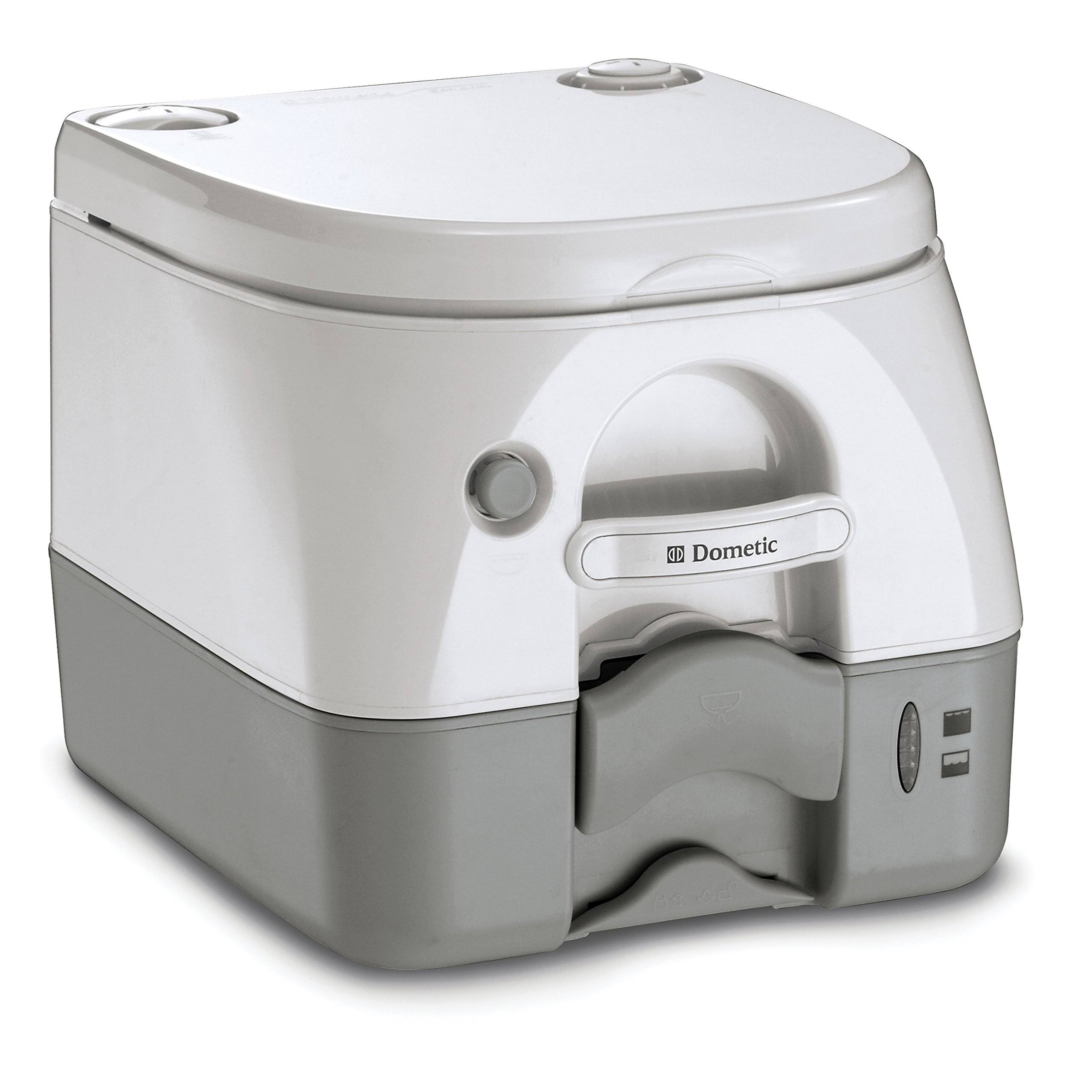 Dometic - 972 Portable Toilet 2.6 Gallon - Grey