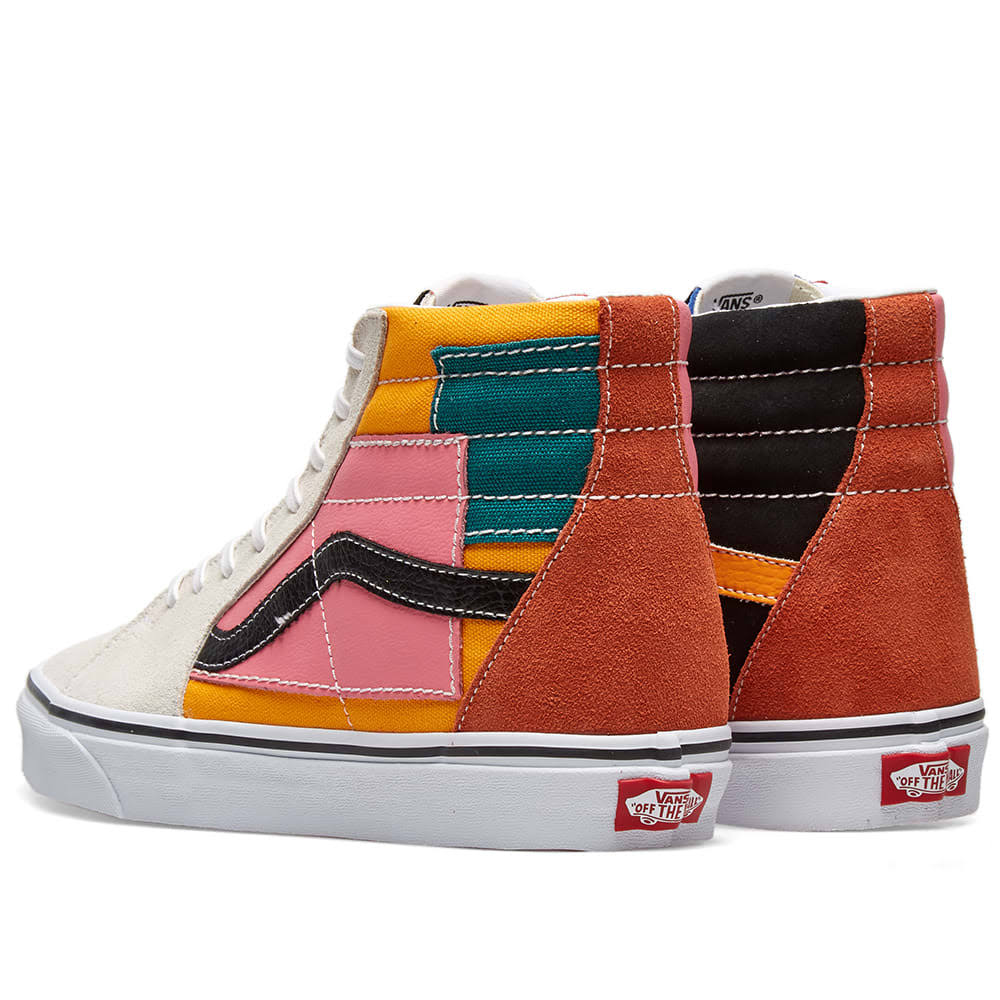 Vans Patchwork Sk8-Hi (Multi/True White)