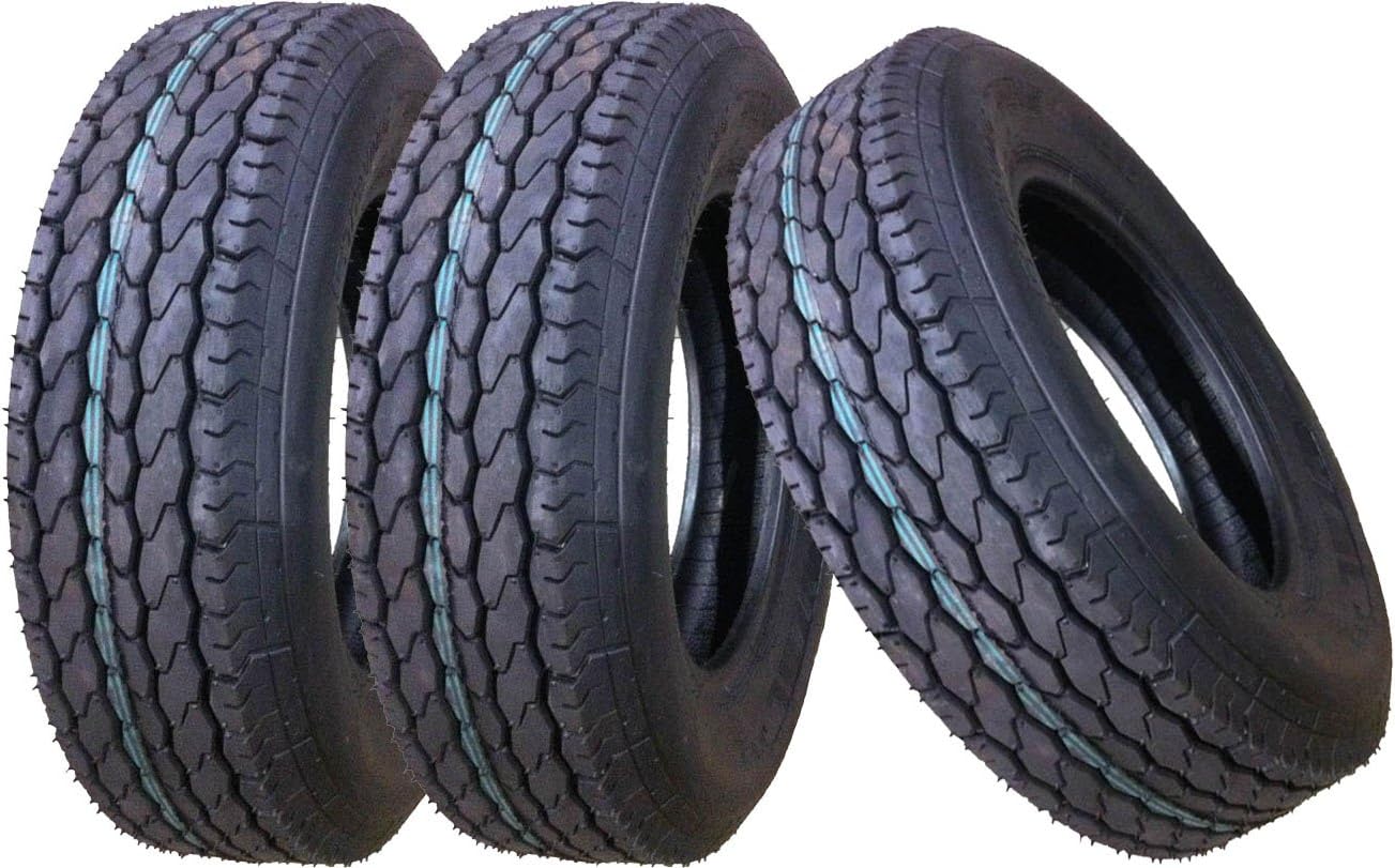 (3) New Trailer Tire Free Country 175 80 13 ST175/80D13 1758013 Bias 6PR B78-13