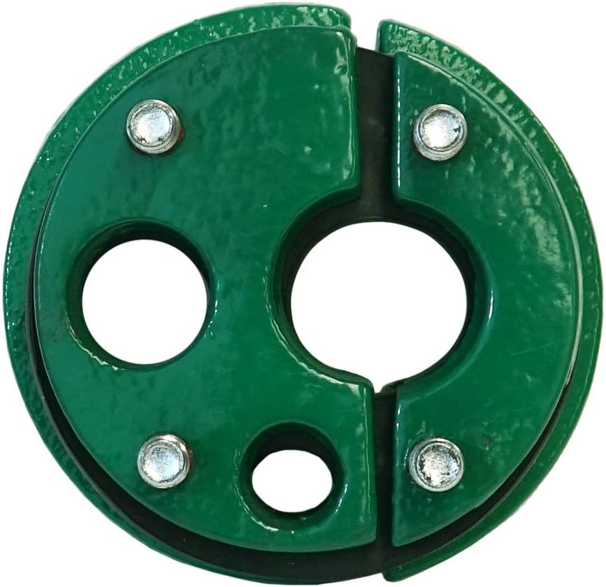 Merrill MFG 6 Cast Iron Well Seal, Cap, Split Top Plate, Single Drop 1in