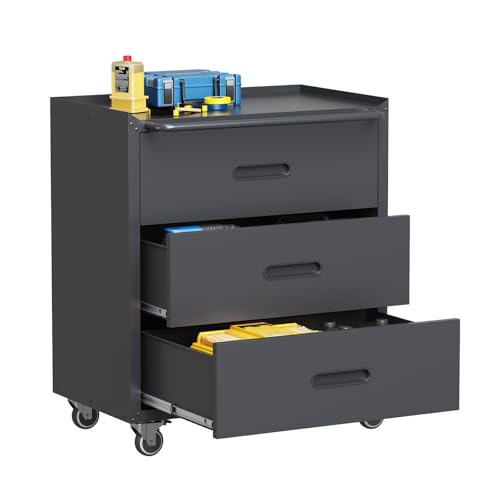 Garage Storage Cabinet Wall Cabinet with 2 Doors,Lockable Tool Cabinets Wall Mounted with Adjustale Shelves,Heavy Duty Steel Hanging Cabinets for Warehouse Kitchen Laundry,Assembly Required