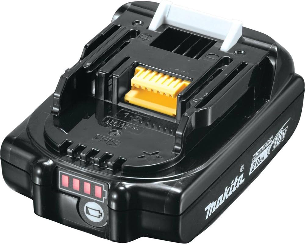 Makita XLC07Z 18V LXT Lithium-Ion Handheld Canister Vacuum, with BL1820B 18V LXT Lithium-Ion Compact 2.0Ah Battery