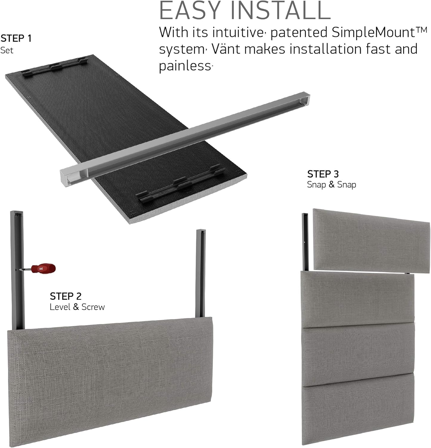 Upholstered Headboards - Accent Wall Panels - Micro Suede Red Melon - Queen/Full - Set Of 4 Panels (Each Individual Panel 30"X11.5")