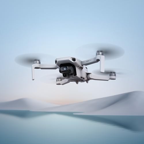 DJI Mini 4K Drone Quadcopter with Camera for Adults, Under 249 g, 3-Axis Gimbal Stabilization, 10km Video Transmission, Auto Return, Wind Resistance, 31-Min Flight Bundle with Deco Gear Accessories
