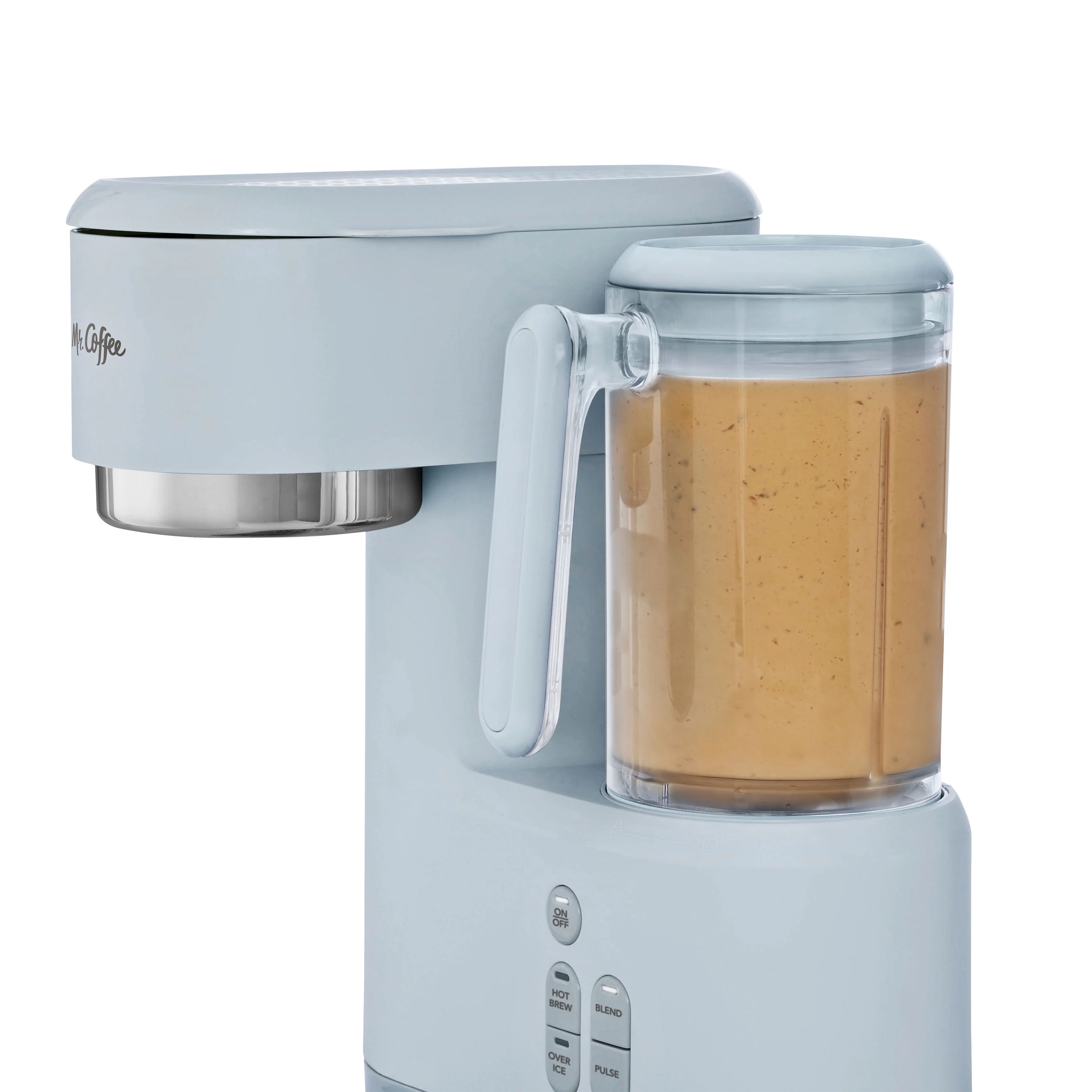 Mr. Coffee Frappe Hot and Cold Single-Serve Coffee Maker - Light Gray