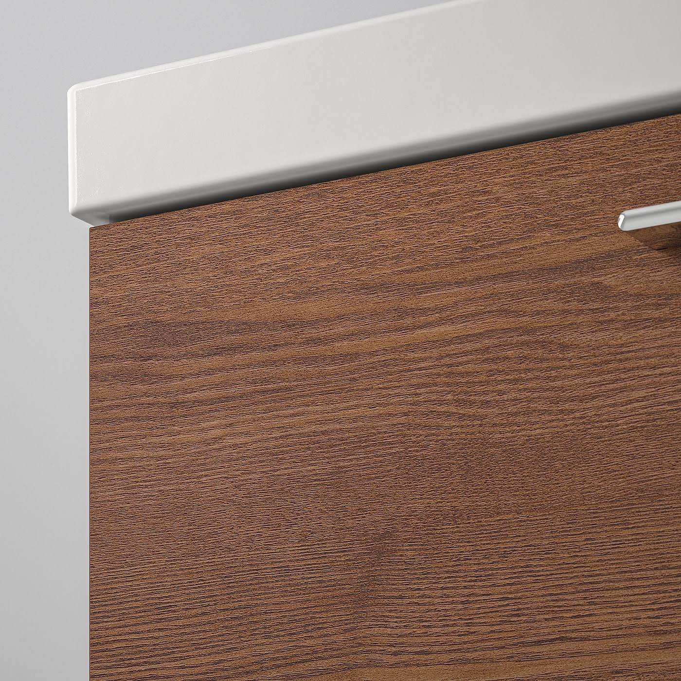 IKEA - GODMORGON / ODENSVIK Sink Cabinet with 2 Drawers, Brown Stained Ash effect/Dalskr Faucet, 32 5/8x19 1/4x25 1/4 59305184
