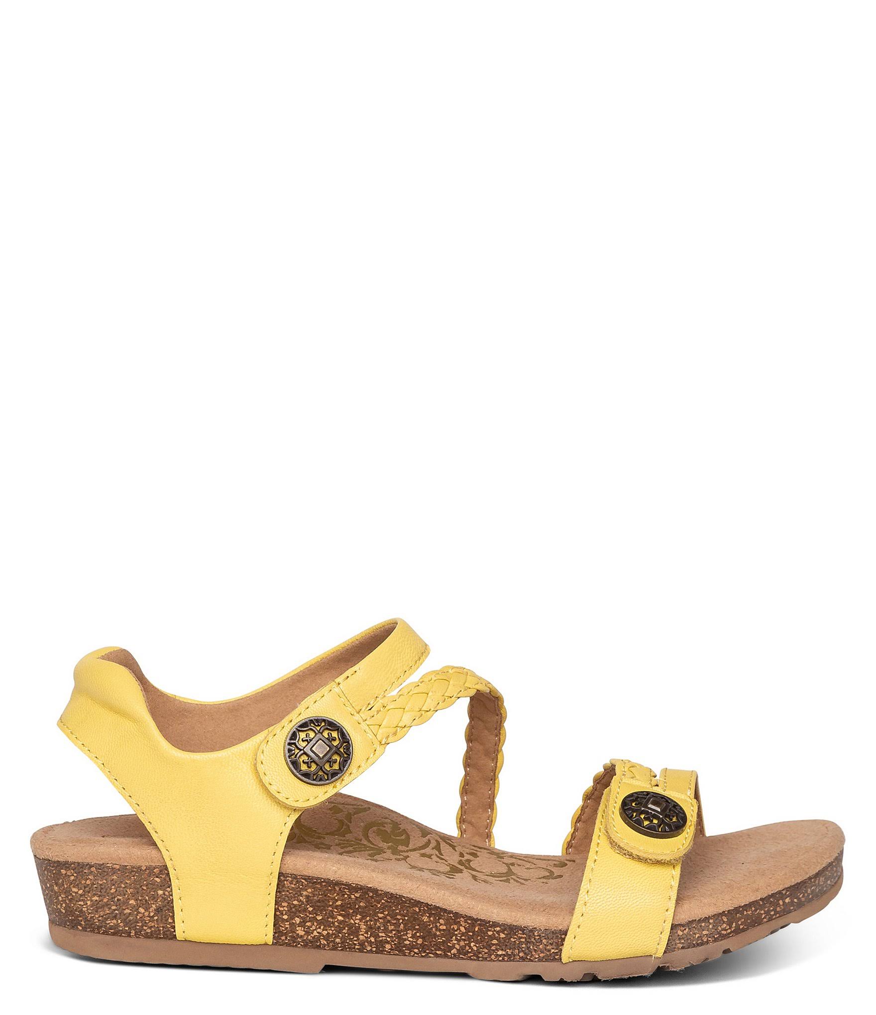 Aetrex Jillian Bronze Leather 6 M