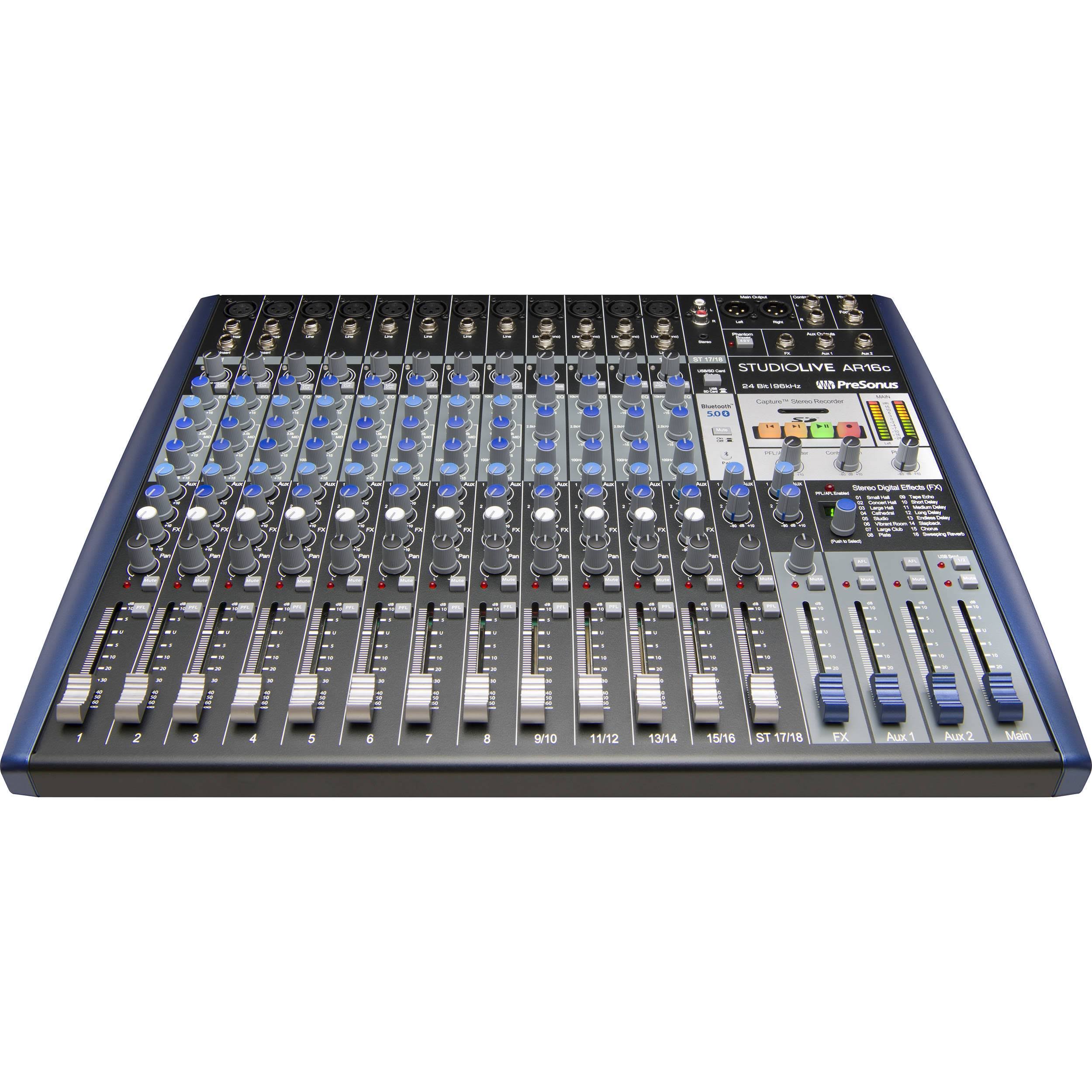 PreSonus AR16c StudioLive 16-Channel Mixer