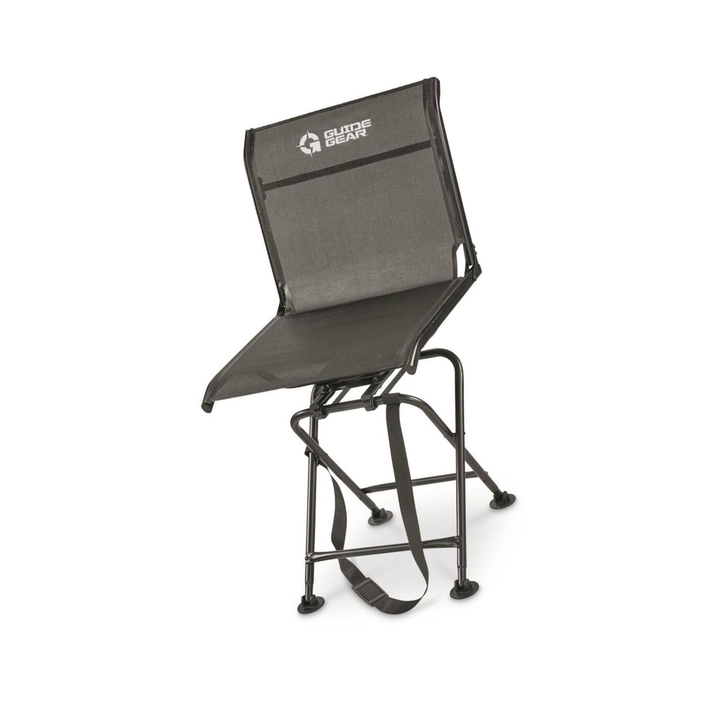 Guide Gear Big Boy Comfort Swivel Hunting Blind Chair 500-Lb. Capacity