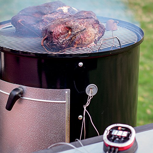 Weber 22-inch Smokey Mountain Cooker, Charcoal Smoker,Black
