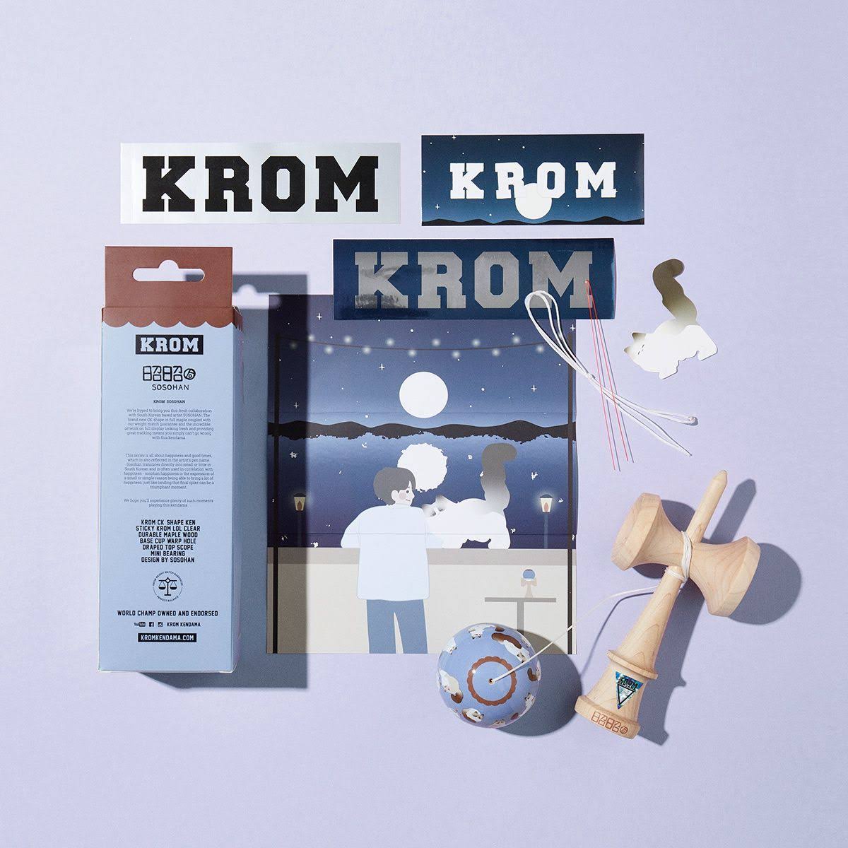 Krom SOSOHAN Kendama - Cat