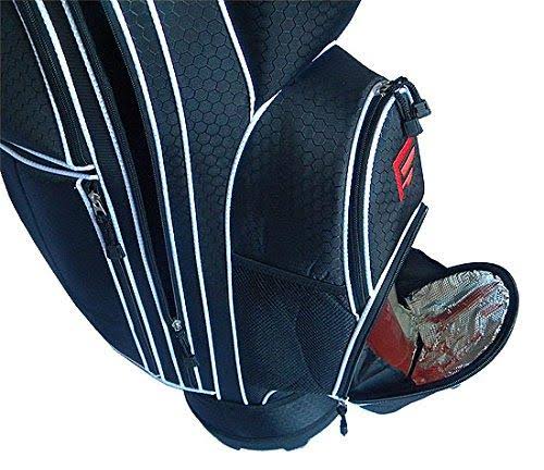 Founders Club Premium 14 Way Organizer Cart Bag (Orange) 2024 Best Sellers