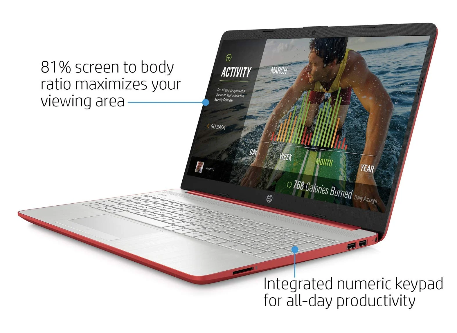 HP 2021 Newest Laptop Computer, 15.6" HD Display,Intel Pentium Dual-core N5000 Upto 2.7 GHz, 4GB DDR4 RAM, 128GB SSD, HD Webcam, HDMI, Bluetooth, WiFi, Win10 S, 10+ Hours Battery, w/Hubxcel Cables