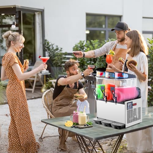 ROVSUN Commercial Slushy Machine Margarita Machine