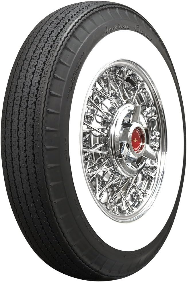 Coker Tire 700302 American Classic Radial 2 1/4 Inch Whitewall 800R14
