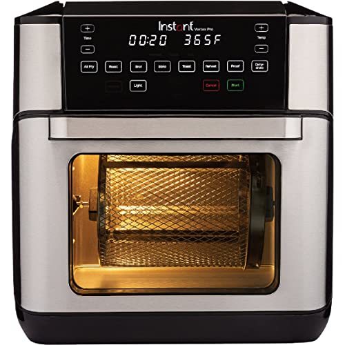 Instant Stainless Steel Vortex Pro 10Qt Dropdown Door Push Button countertop oven
