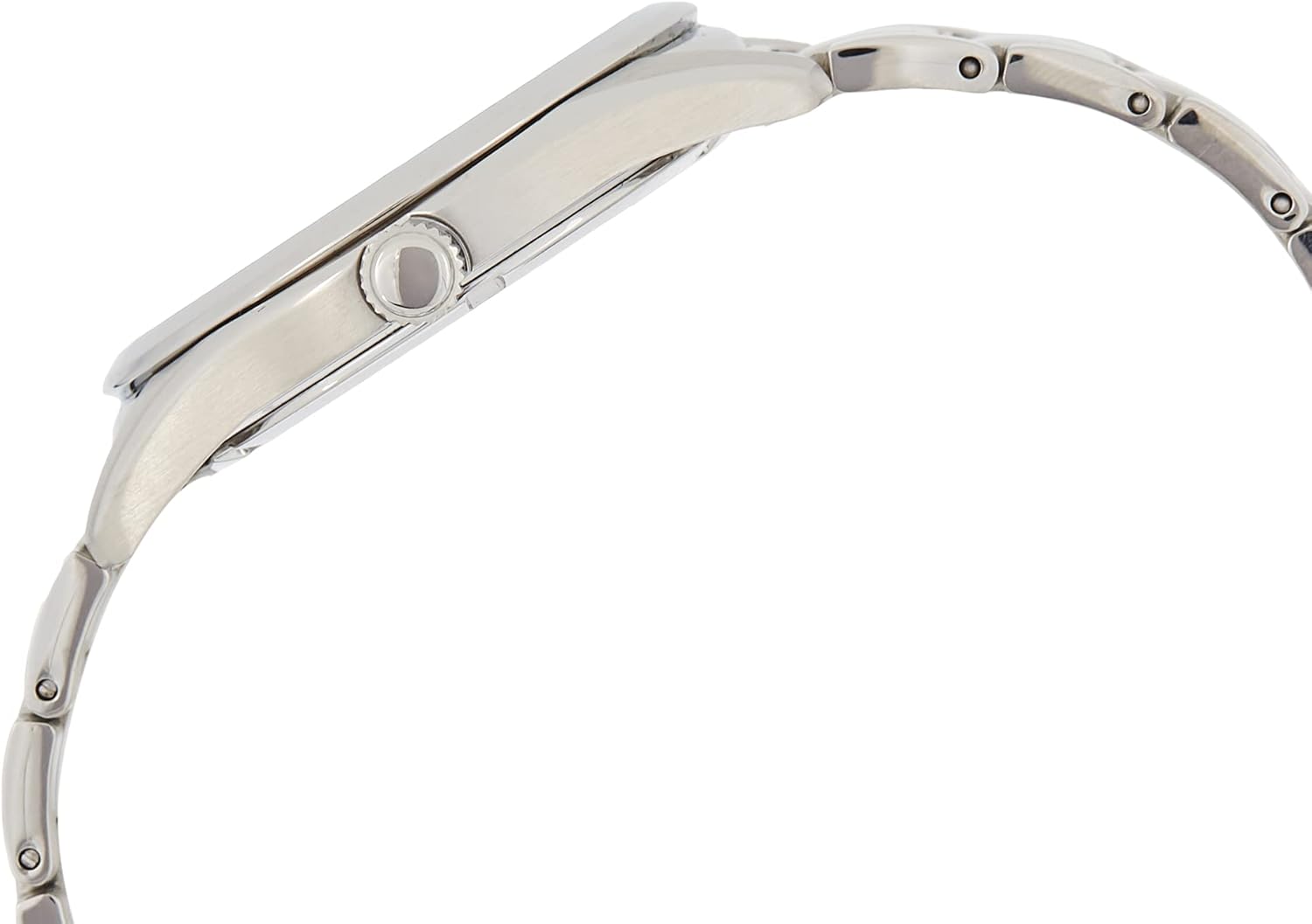 Seiko SUR307 Watch for Men - Essentials - Silver Dial with Sunray Finish, Date Calendar, LumiBrite Hands, Stainless Steel Case & Bracelet, and 100m Water Resistant