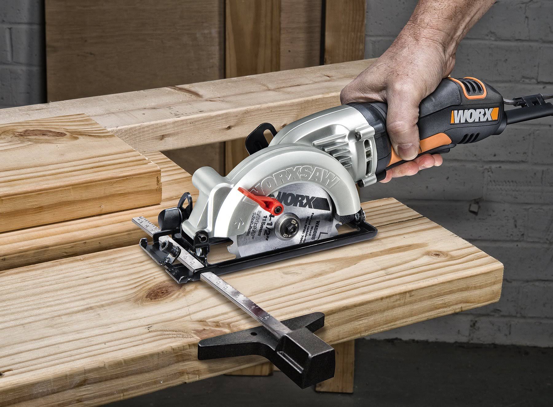 Worx Worxsaw 4-1/2x22 Compact Circular Saw - Wx429l