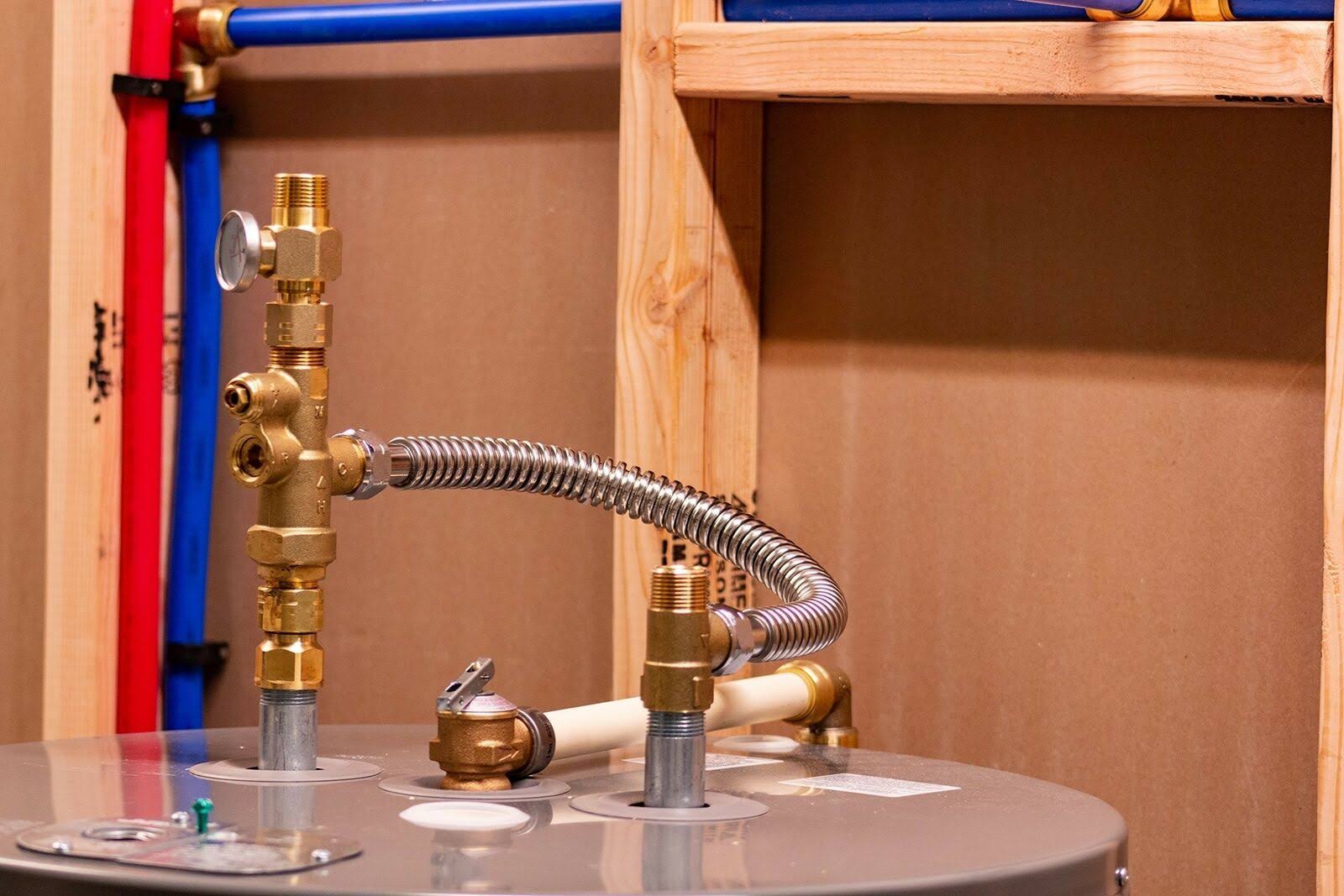 Cash Acme Water Heater Tank Booster Pro with Temperature Gauge 24644