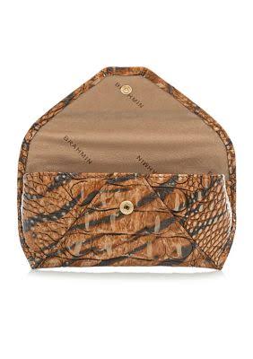 Brahmin Melbourne Collection Crocodile Embossed Eyeglass Case - Feline