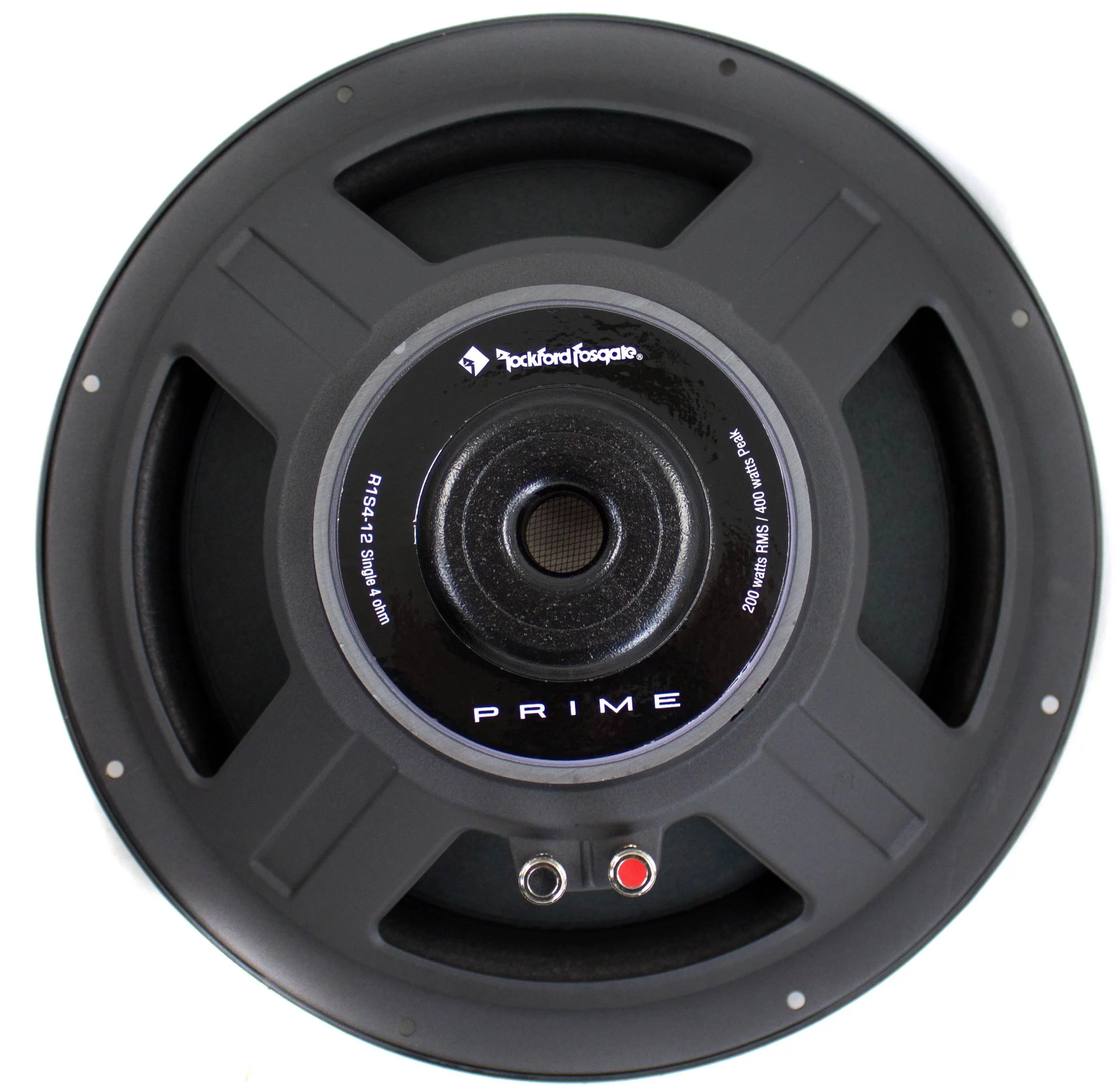 Rockford Fosgate R1S4-12 12" 400W Prime Series 4 Ohm SVC Car Subwoofer Sub
