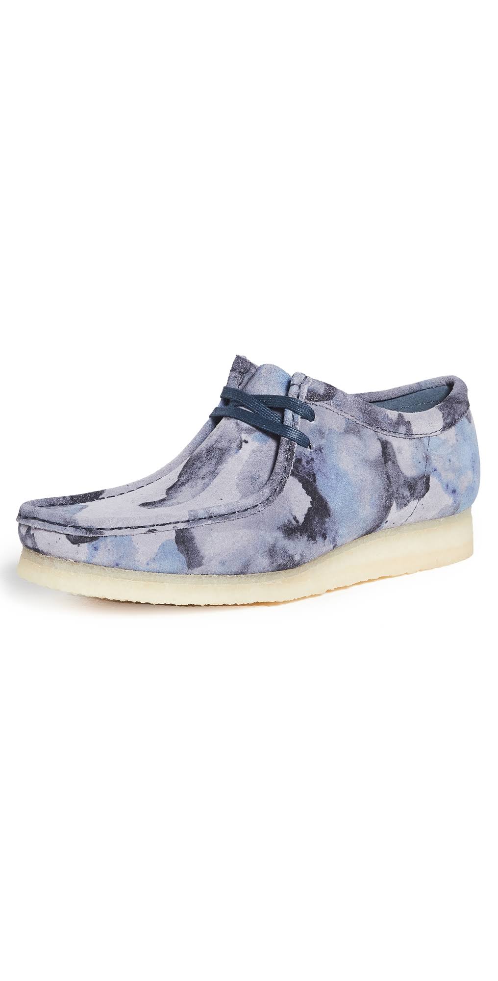 Clarks Wallabee &Blue Camo& 11
