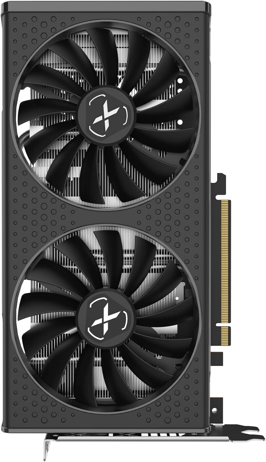 XFX Speedster QICK210 Radeon RX 6500XT Black Gaming Graphics Card with 4GB GDDR6 HDMI , AMD RDNA 2 RX-65XT4DBDQ