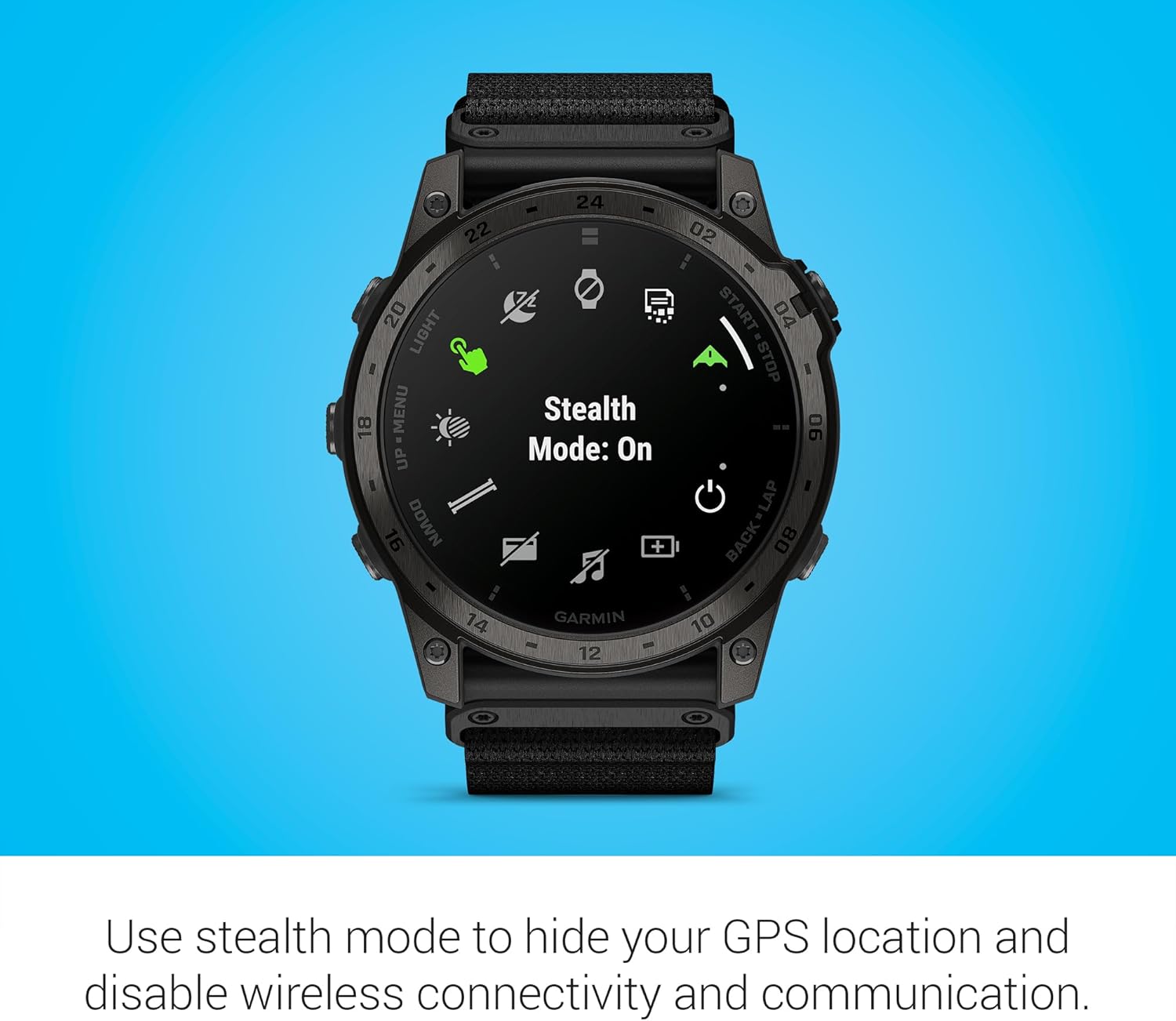 Garmin tactix® 7 – AMOLED Edition, Specialized Military and Tactical GPS Smartwatch, Adaptive AMOLED Display, Built-in Flashlight, Preloaded TopoActive Mapping