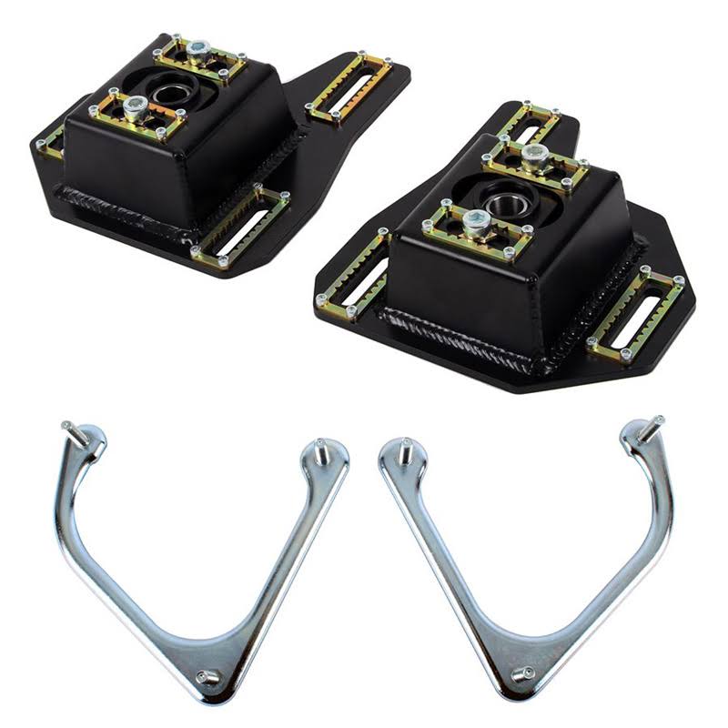 Detroit Speed 030330 Caster/Camber Plate Kit 1982-1992 Camaro/Firebird