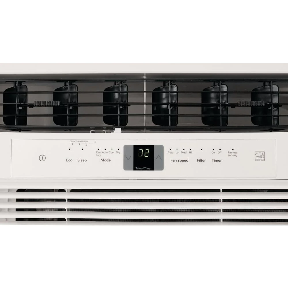 Frigidaire 5,000 BTU 115V Window-Mounted Mini-Compact Air Conditioner with Full-Function Remote Control, White