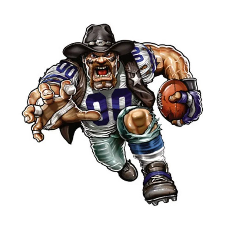 Fathead Dallas Cowboys Crusher Cowboy 5-Pack Removable Wall Decal