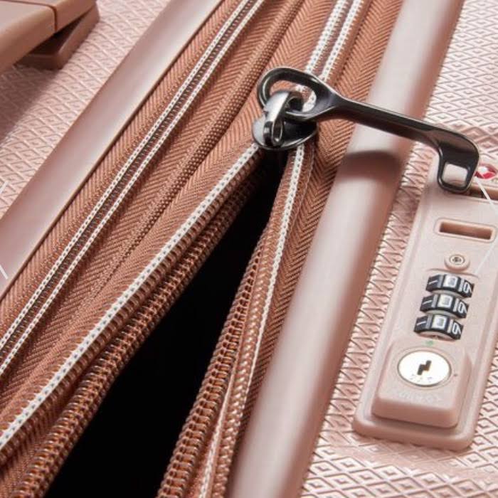 Delsey St. Tropez 21x22 Hardside Carry-On Spinner - Pink