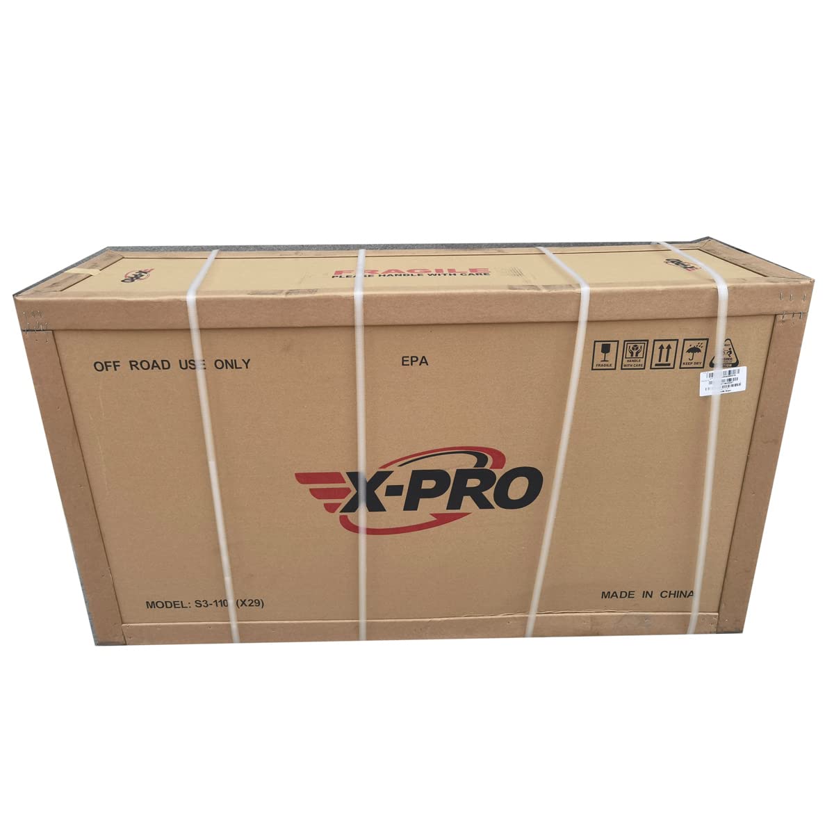 X-Pro New DB-K013 110cc Gas Pit Dirt Bike with Automatic Transmission, Electric Start. 14"/12" Tires!