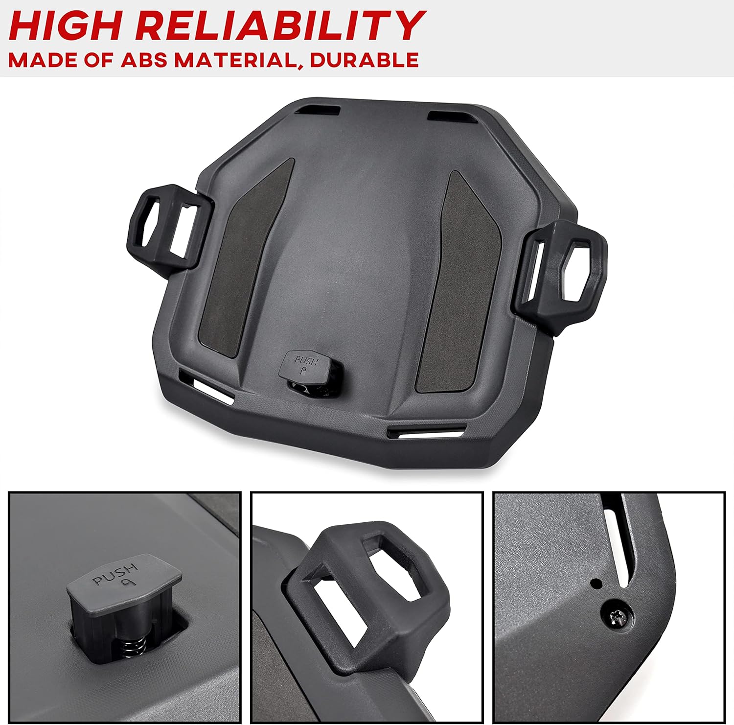 Support LinQ Rack for Can Am Ryker, SAUTVS Rear LinQ Rack for Can-Am Ryker 16" LinQ Accessories, Replace #219400965